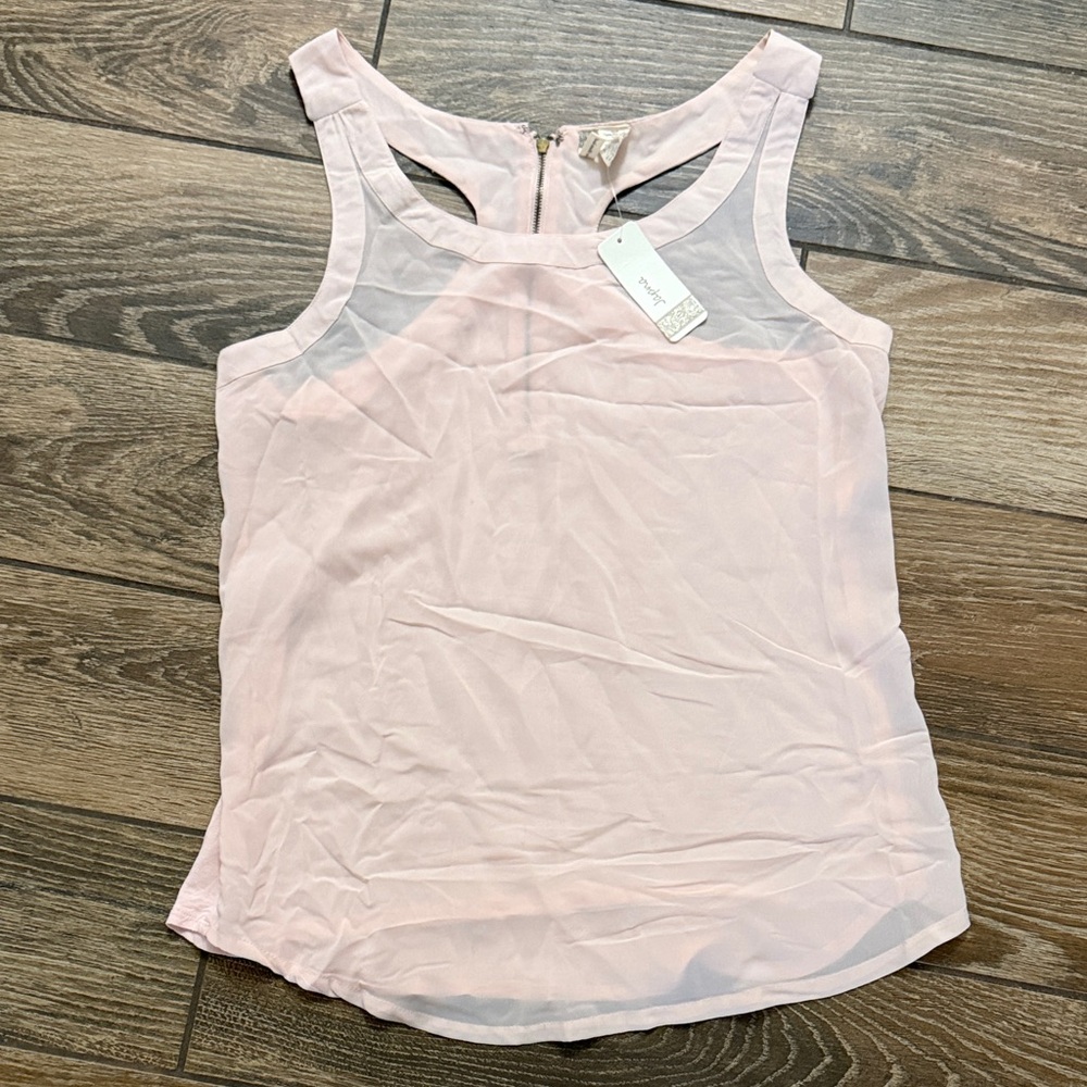 Japna Blush Pink Sleeveless Top